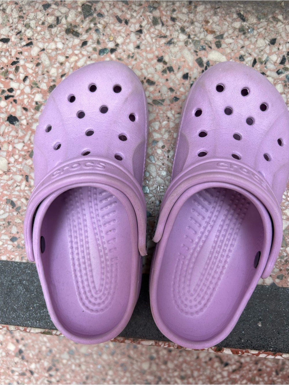 CROCS Kids Lavender Purple Classic Clogs